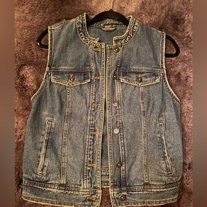 Free people denim vest